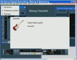 Recording mixing mastering Mixing Checklist