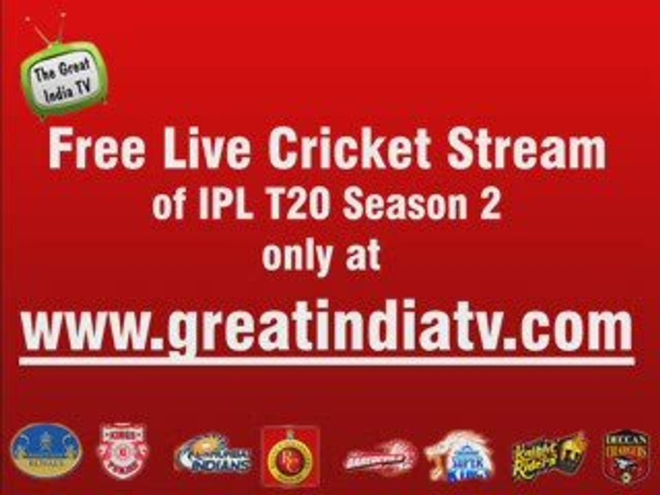 Watch Free IPL T20 Live Cricket Streaming video online