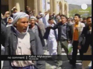 manifestation de femmes en Afghanistan
