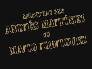 Torneo BlackBull - Andrés Martinez vs Mario Rodriguez