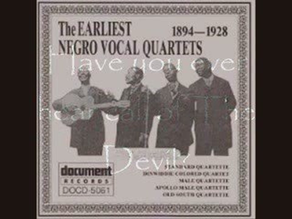 La Terre - Male Quartette - The Camp Meeting Jubilee - 1916