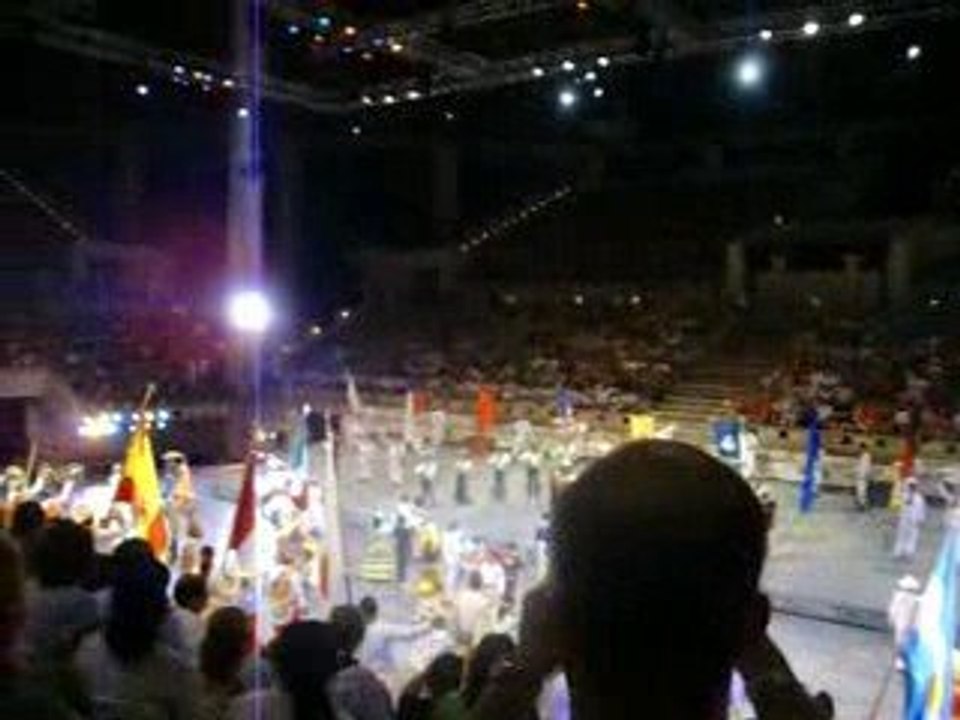 Final spectacle Xcaret Mexique (extrait)
