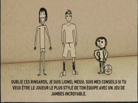 Pub adidas avec Gerrard et Kaka