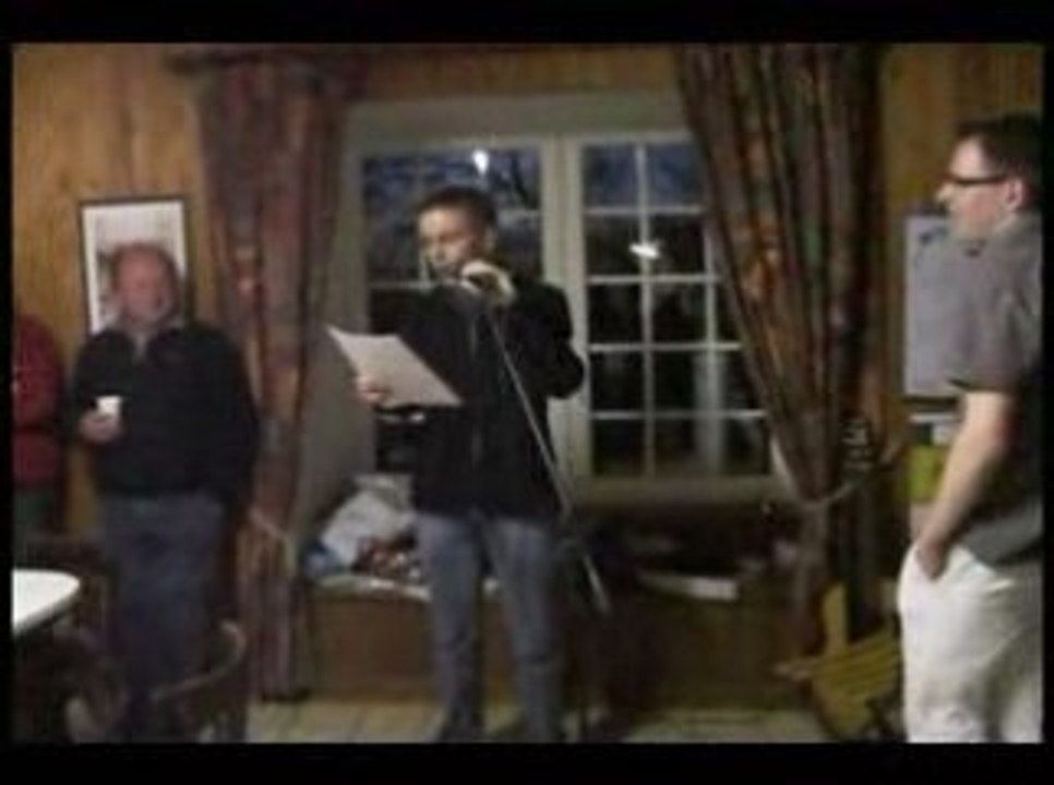 Vince et son nouveau sketch!