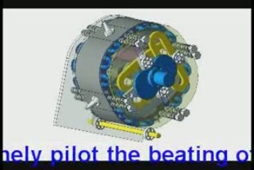 Machine with Rotary Pistons and Controlled Beating (MPRBC)