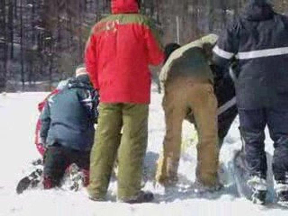 Sauvetage en montagne