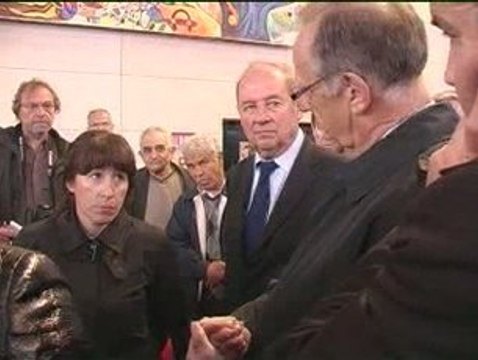 FADELA AMARA EN VISITE AU CREUSOT