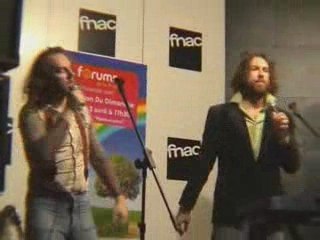 La chanson du dimanche en showcase à la fnac de Toulon