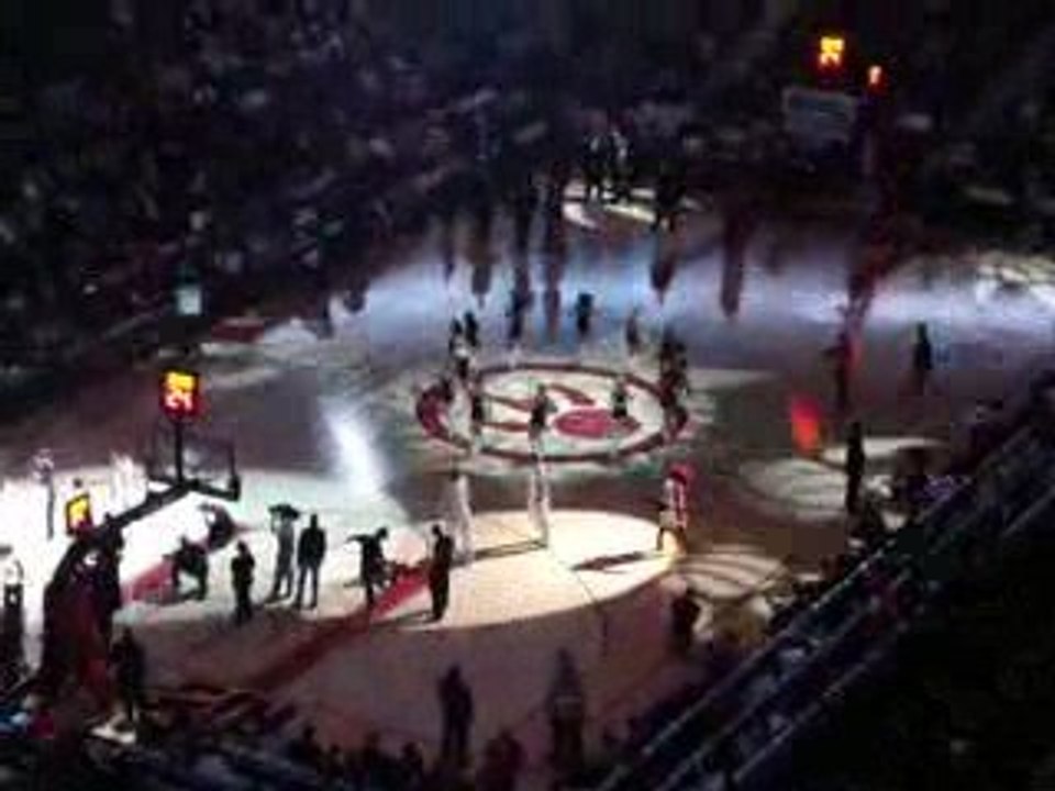 Raptors vs 76ers at the Air Canada Center