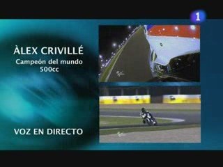 Alex Criville - vuelta Losail -