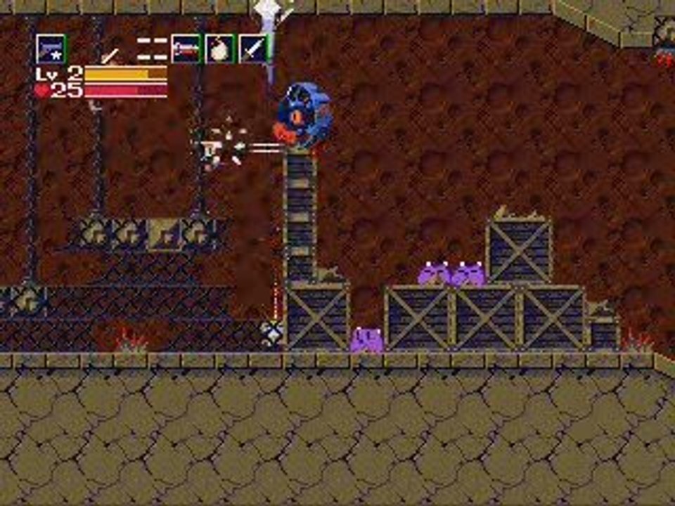 Let's Play Cave Story Part 17 Co-op With Curly