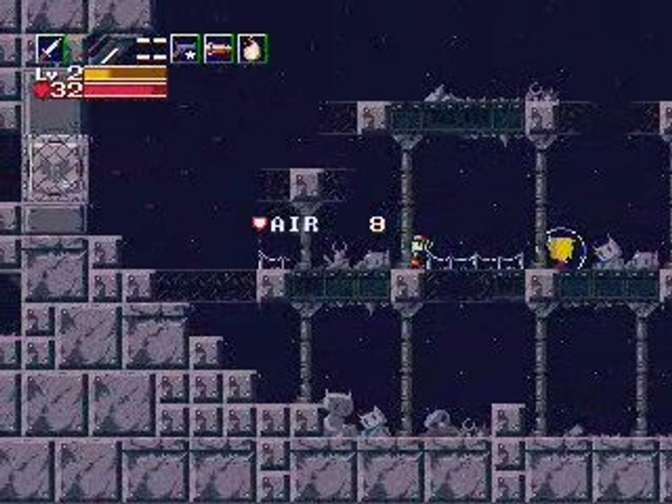 Let's Play Cave Story Part 19 The Waterways