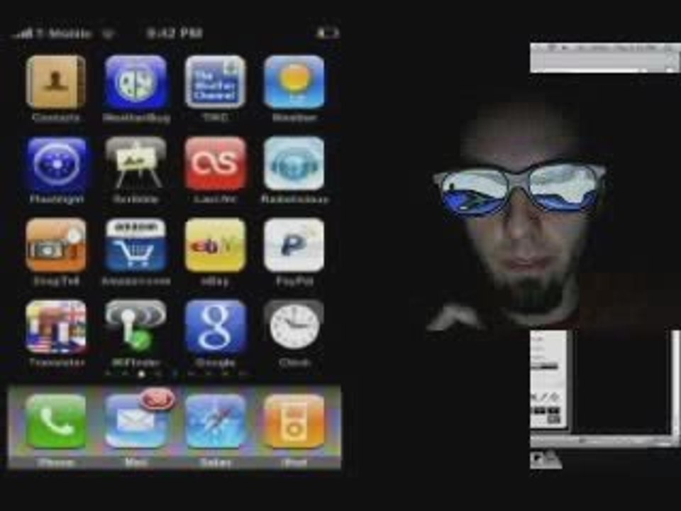 Playing with iPhone