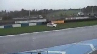 Donington Park Spin Out