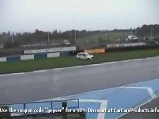 Donington Park Spin Out