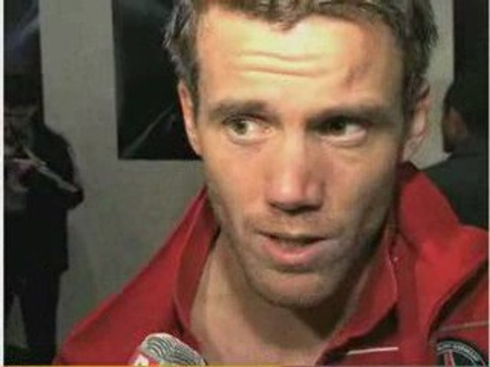 Mickeal Landreau aprés la défaite du PSG