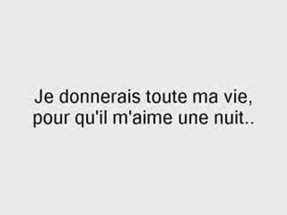 Juste pour une nuit  amel bent