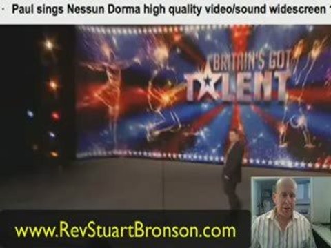 Britains Got Talent 2007 - Paul Potts - Self Belief Patterns