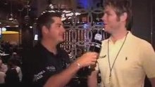 Brian McFadden at the Aussie Millions