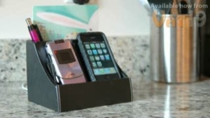 2-Pod Electronics Valet Charging Station