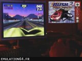 Rush 2 - Extreme Racing USA (Volant + Emulateur) (N64)