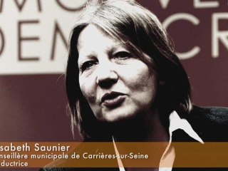 Candidat européenne Ile de France Elisabeth Saunier
