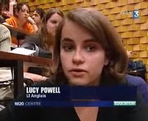 Journal France 3 Centre - Universités bloquées