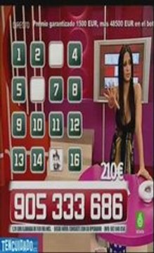 Ganas de ganar - La presentadora se traba y se lía