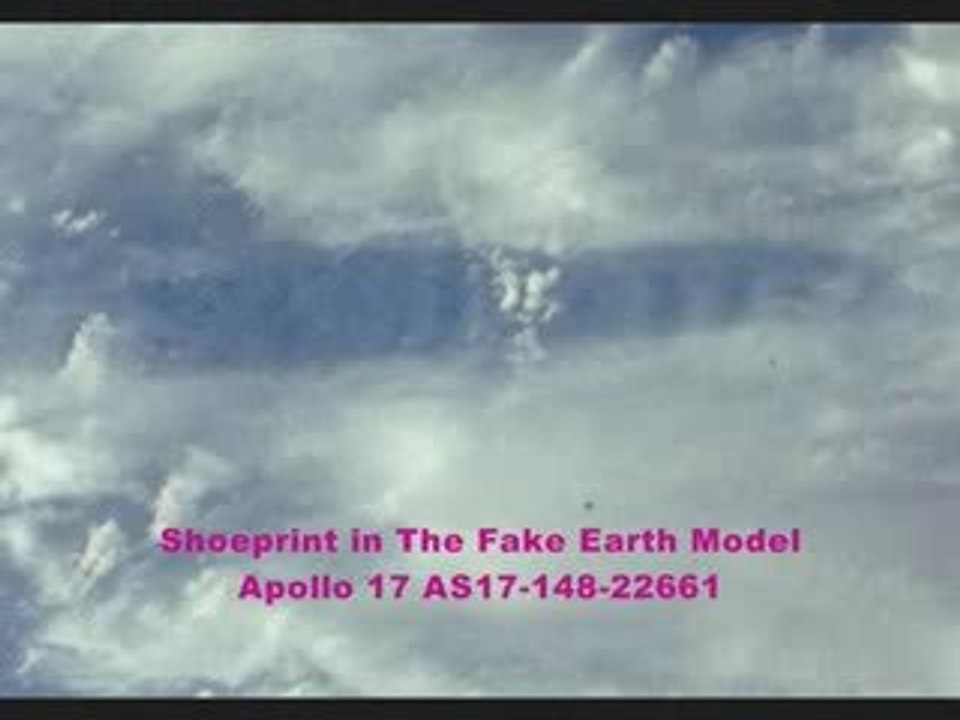 Moon Landing Hoax Apollo : Wires Hold Together Fake Clouds