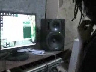 Marvel Zod & Kris Jam from Gwadaz NiggaZ recording Projet