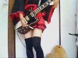 【メタル姫】　メタル布教活動としてFool for Your Lovingのギターを弾いてみた