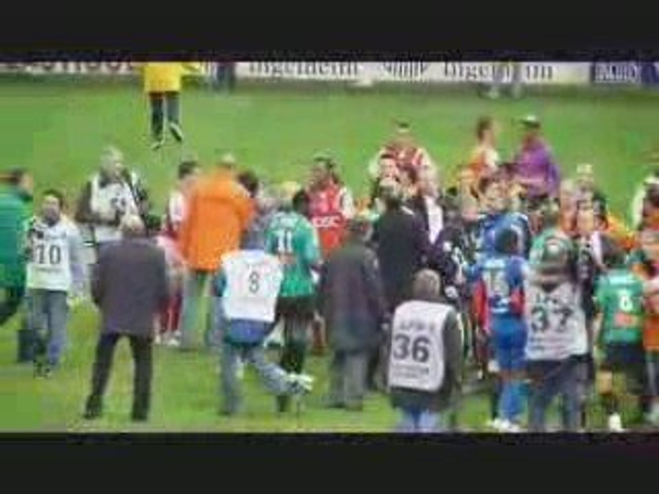 Reims - Nimes _ embrouille terrible avec joueur