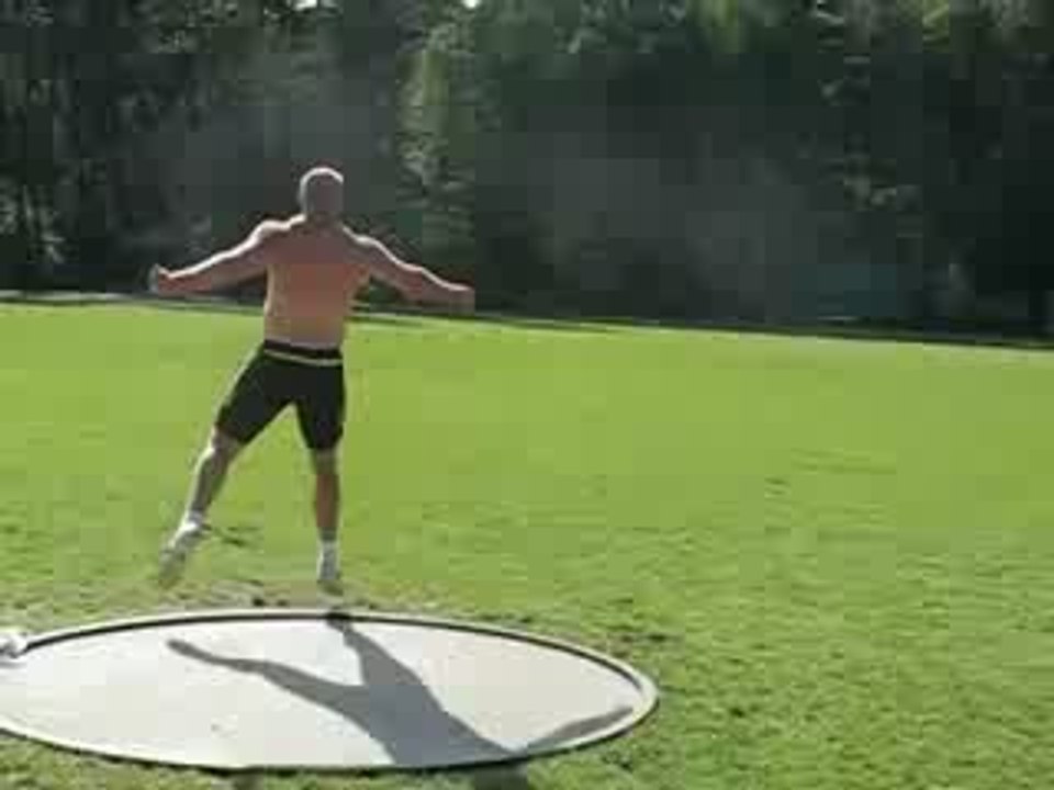 Piotr Maachowski à l'entraînement