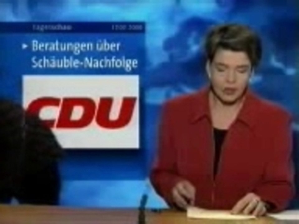 Putzmann bei der Tagesschau