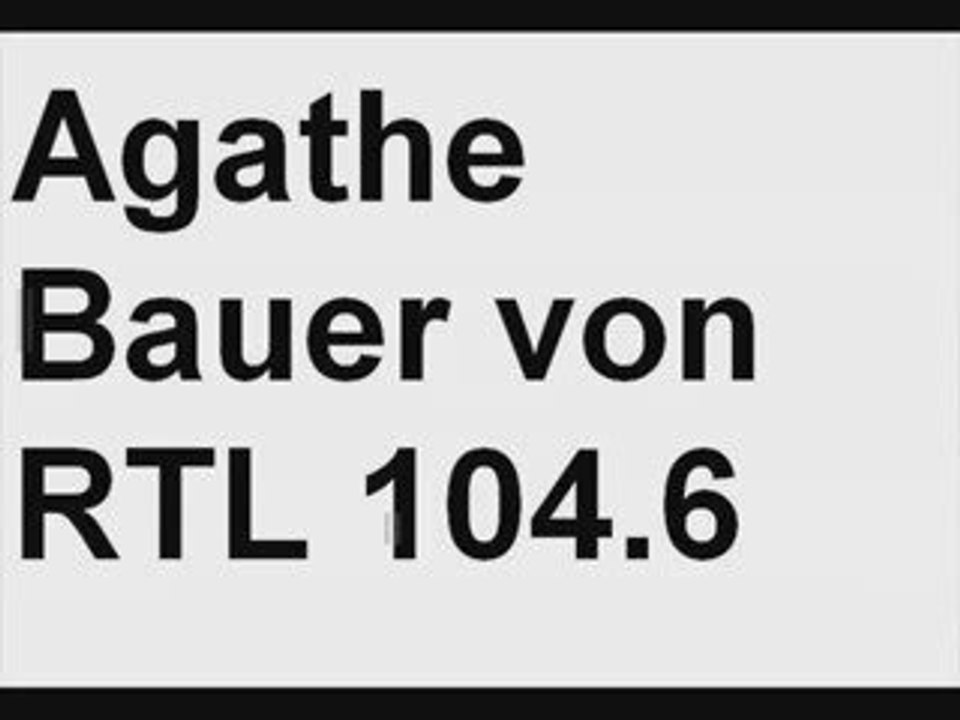 Agathe bauer geschichte