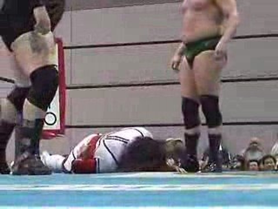 Val Venis, Giant Bernard & Anderson vs Liger, Nagata & Tana