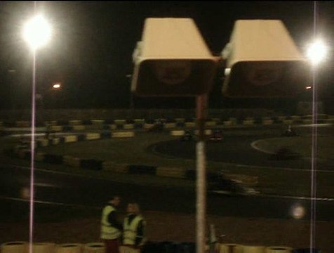 24H du Mans Open Kart 08 Le Snake la nuit