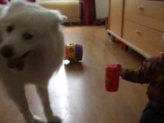 Liam fait du 4 pattes