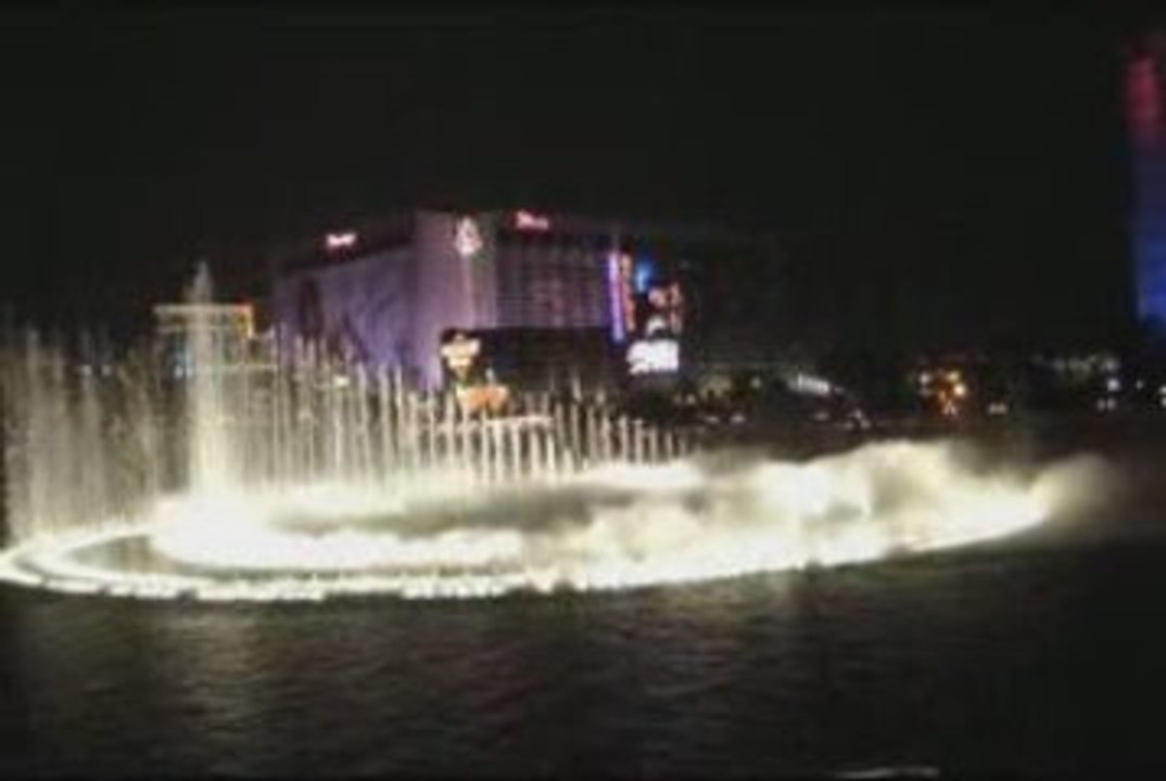 Jeu d'eau à Las Végas