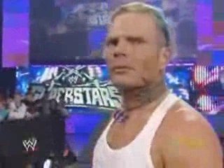 Jeff Hardy attacks Matt Harfy