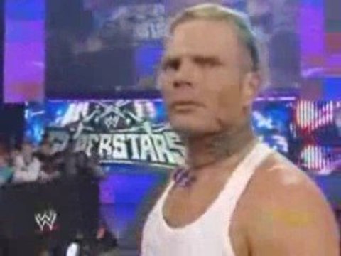 Jeff Hardy attacks Matt Harfy