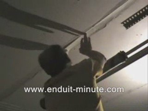 Pose bande joint plafond Placo rouleau Parfaitliss tout pret