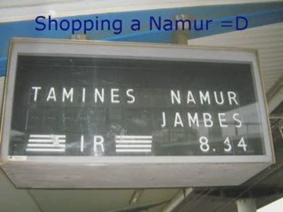 Namur avec les filles =D