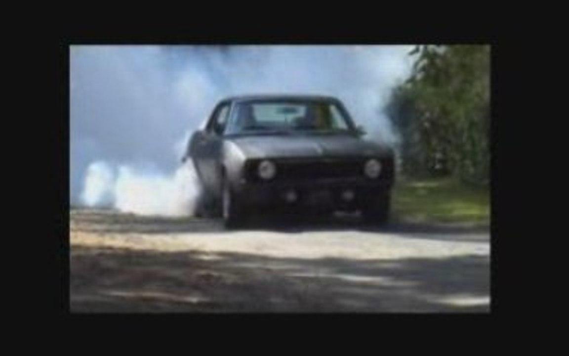 Burn Camaro ss