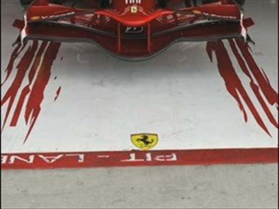 Catastrophe pour ferrari