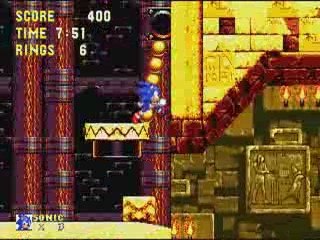 Sonic & knucles W.T.6suite de l'infiltration de la piramyde