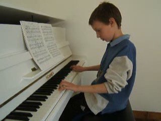 Nathanaël piano bourrée Haendel