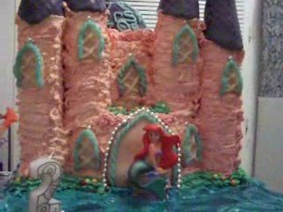 gateau chateau de princesses