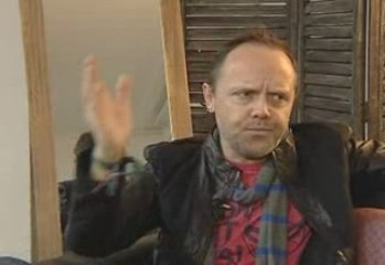 METALLICA -  PARIS bercy - Lars Ulrich Interview 01/04/2009