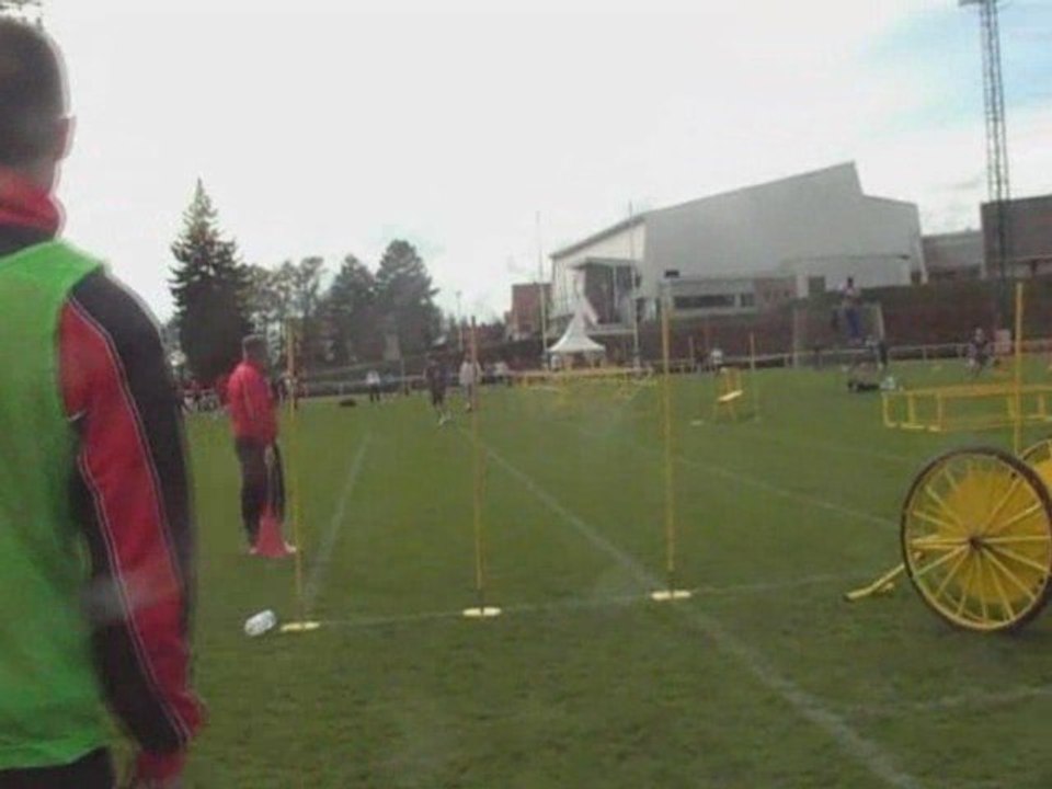 Parcours sportif 2009 des sapeurs pompiers de Saône-et-Loire